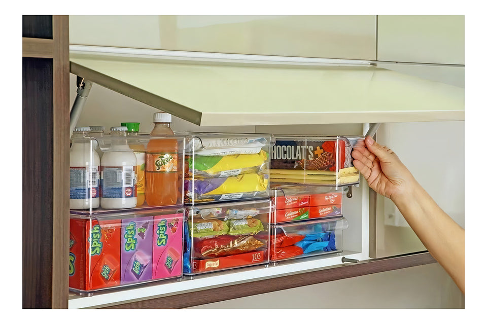 Organizador Geladeira/armário/cozinha Acrílico Freebox
