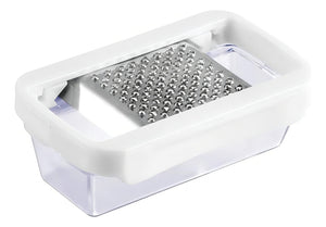 Mini Ralador Em Inox Com Recipiente Fackelmann
