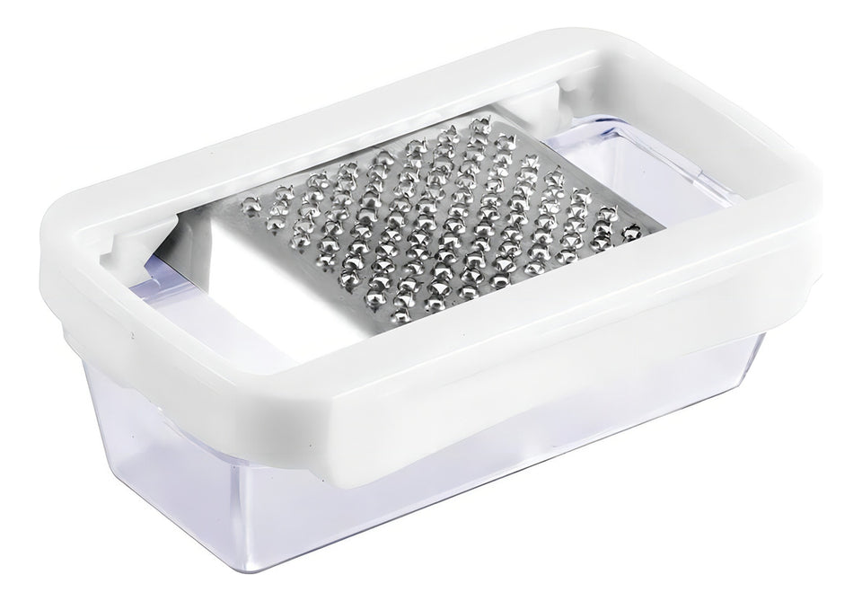 Mini Ralador Em Inox Com Recipiente Fackelmann
