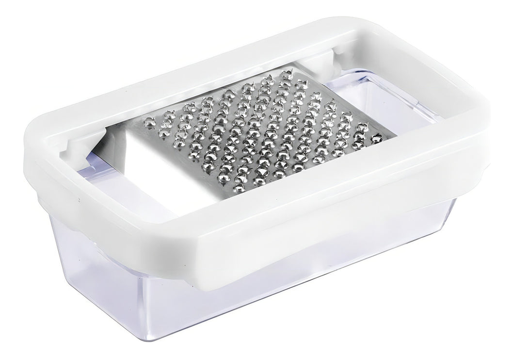 Mini Ralador Em Inox Com Recipiente Fackelmann