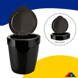 Lixeira Infinity 5 Litros Martiplast Ou - Preto