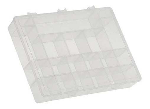 Box Caixa Organizador Paramount Gg - 20 Divisorias 163 Cor Transparente