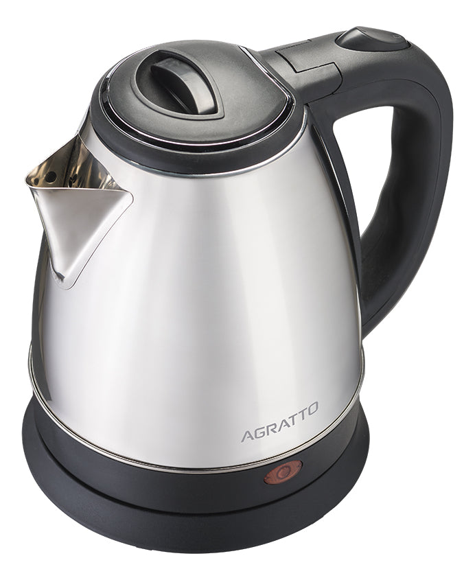 Chaleira Elétrica Agratto 1,8l Ce-01 Pratic Inox Preta