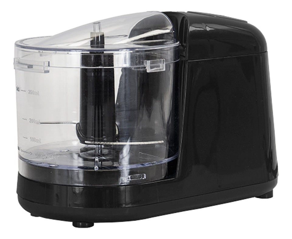 Mini Processador de Alimentos 5 em 1 Elétrico 350 ml 2 Lâminas Preto Agratto Ampr01i-01