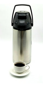 Garrafa Térmica 1,9 Litros Água Gelada 24h / Quente 12h Aço Inox