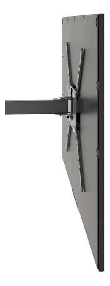 Suporte Tv 14 -56 Articulado C/ Inclinação Multivisão M2-pr Cor Preto
