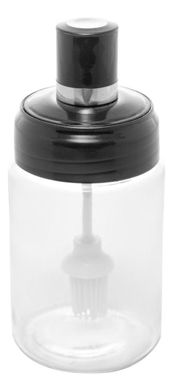 Galheteiro Wolff De Vidro Com Pincel E Tampa De Plástico 7cm