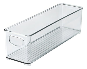 Caixa Retangular Versatil Organizadora De Banheiro 36x9cm Cor Sem Cor