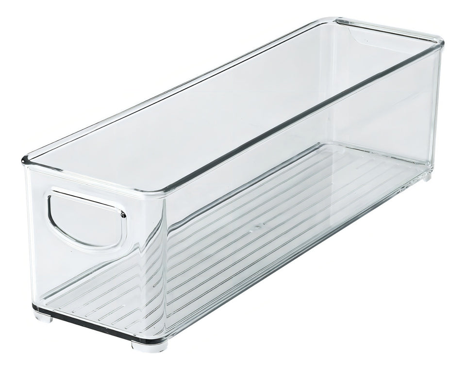Caixa Retangular Versatil Organizadora De Banheiro 36x9cm Cor Sem Cor