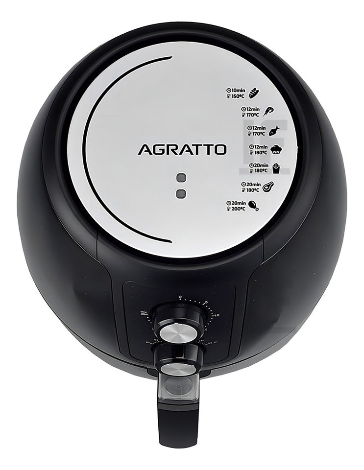 Fritadeira Eletrica Agratto Resid. Supremma 3,6L 1400W Pto
