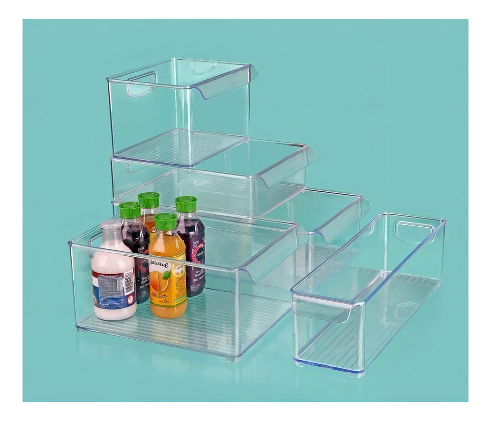Organizador Geladeira/armário/cozinha Acrílico Freebox