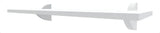 Prateleira Decoração Em Mdp 25x40cm Suporte Clip Multivisão Cor Branco