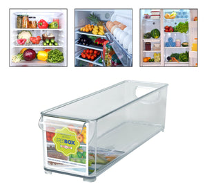 Caixa Retangular Versatil Organizadora De Banheiro 36x9cm Cor Sem Cor