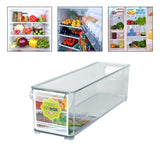 Caixa Retangular Versatil Organizadora De Banheiro 36x9cm Cor Sem Cor