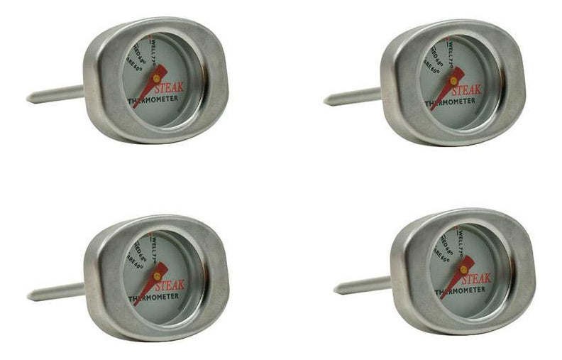 Conjunto De 4 Termômetros Para Carnes Aço Inox Fackelmann