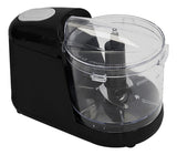 Mini Processador de Alimentos 5 em 1 Elétrico 350 ml 2 Lâminas Preto Agratto Ampr01i-01