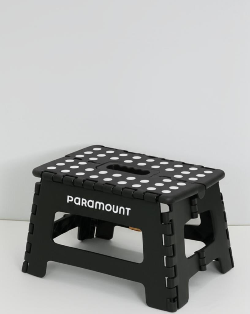 Banqueta Banquinho Escada 1 Degrau 22cm 150kg Slim Paramount Acabamento da estrutura Plástico preto Cor Preto