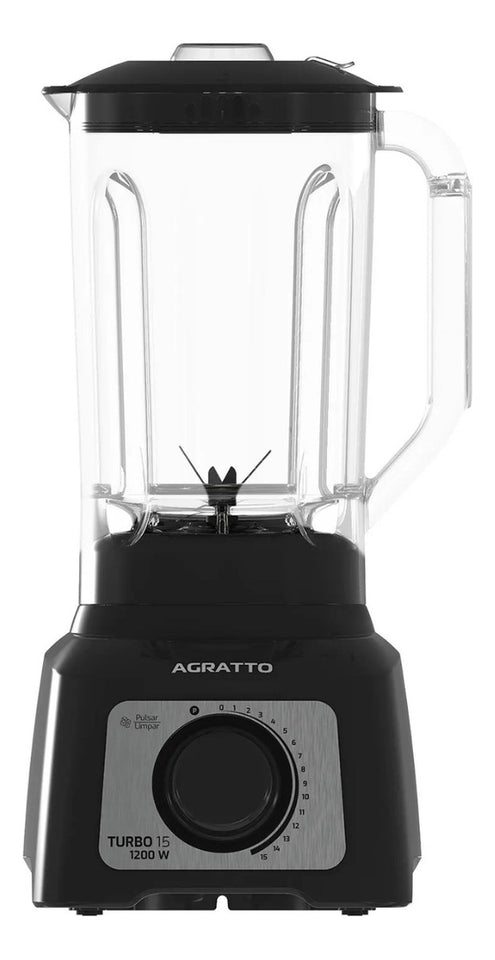 Liquidificador Agratto 3,2L 1200W Turbo – Potente e Resistente
