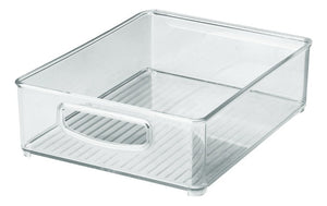 Organizador Para Geladeira Caixa Gaveta Suporte Multi Uso Cor Transparente