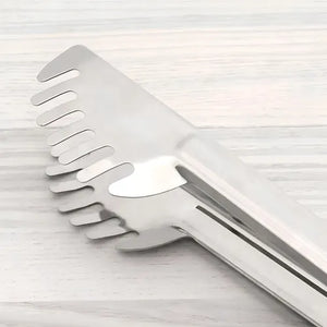 Pegador De Macarrão Massa Salada Aço Inoxidável Brinox28,5cm Cor Inox