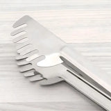 Pegador De Macarrão Massa Salada Aço Inoxidável Brinox28,5cm Cor Inox