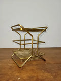 Porta Talher Piatina Dourado Fosco Com Divisórias Arthi Dourado