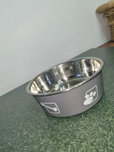Comedouro De Inox Antideslizante P 14cm Color Dive Color