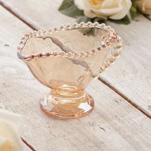 Molheira Em Cristal Wolff Pearl 40ml 9x5x6cm Âmbar Cor Rose