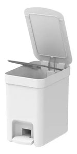 Lixeira Cozinha Banheiro Com Pedal 6lt Tampa Especial Cores