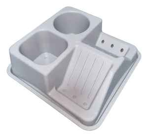 Organizador De Pia Cinza Neo Cinza