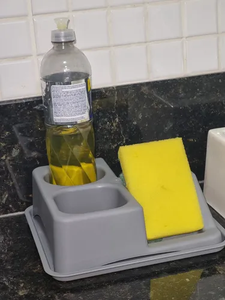 Organizador De Pia Cinza Neo Cinza