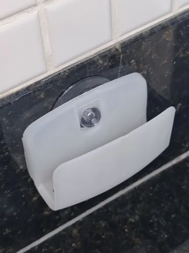 Porta Esponja Para Cozinha Com Ventosa Transparente