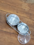 Cj Para Pate Vision C/ 2 Potes Forma 800146